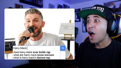 Harry Mack Freestyles The Web's Most Searched Questions | WIRED (Reaction)