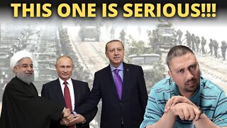 PUTIN is meeting with IRAN and TURKEY, and NOT ONE BIT of it is routine!!!