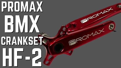 Insanely Strong BMX Crank | Promax HF-2 BMX Crankset Review of Features and Weight