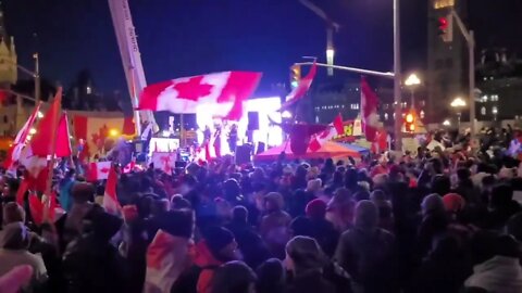 🇨🇦INCREDIBLE SUPPORT OTTAWA 🇨🇦 *WE ARE WINNING** (PEACEFUL)