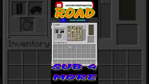 Road Banner | Minecraft