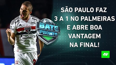 O São Paulo COLOCOU A MÃO NA TAÇA após a VITÓRIA sobre o Palmeiras? | BATE-PRONTO – 31/03/22