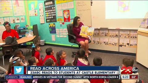 23ABC reads to students at Castle Elementary