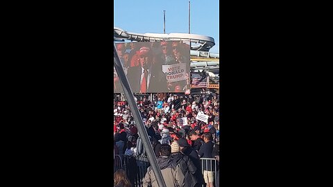 BAD POLLS, RIGGED ELECTIONS, & SCARFACE COMPARISON BY TRUMP AT WILDWOOD, NJ RALLY 107K PEOPLE 🤖🧡