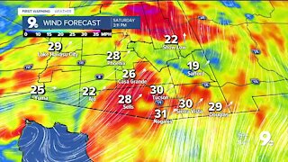 Gusty wind returns to southern Arizona