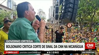 Bolsonaro diz "Não queremos isso no Brasil", após Nicarágua cortar sinal da CNN |@SHORTS CNN