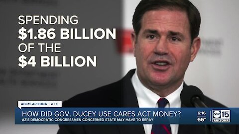 Looking into how Governor Ducey spent CARES Act money