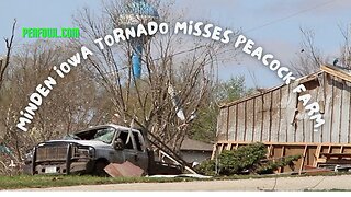 Minden Iowa Tornado Misses Peacock Farm, Peacock Minute, peafowl.com
