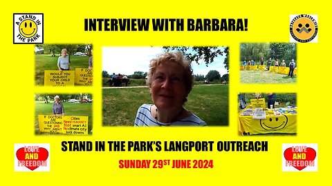 SITP's Langport Outreach! Interview with Barbara!