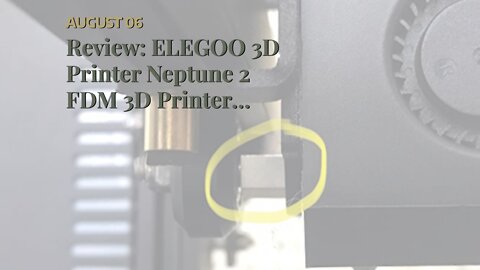 Review: ELEGOO 3D Printer Neptune 2 FDM 3D Printer with Silent Motherboard, Safety Power Supply...