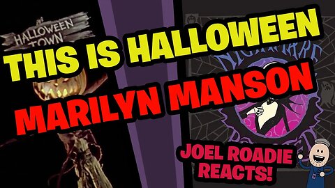 Marilyn Manson | This is Halloween - Roadie Reacts