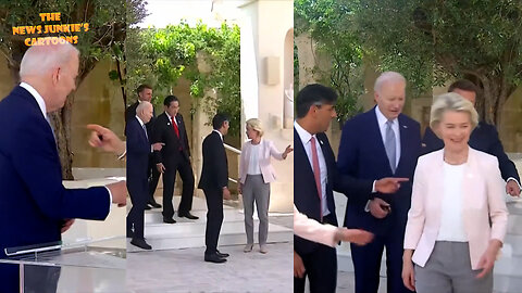 Everybody's directing Biden where to go and what to do at G7 summit in Italy.