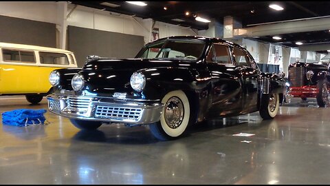 1948 Tucker 48 Torpedo 335 Sedan # 30 & Helicopter Engine on My Car Story with Lou Costabile