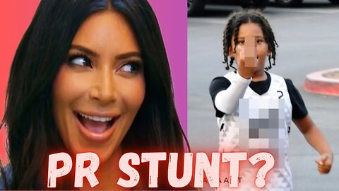 The Internet REACTS To Saint Flipping The Paps! Kim & Her Family Rebranding Using Men & Babies