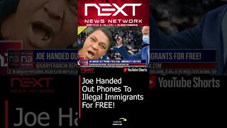 Joe Handed Out Phones To Illegal Immigrants For FREE! #shorts