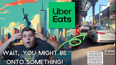 UberEats Driver REVEALS New Delivery Strategy! Is This Malicious Compliance? Doordash Grubhub