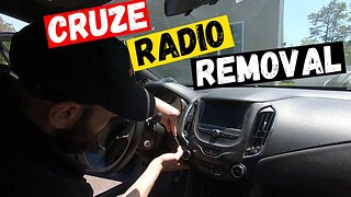 CRUZE radio removal www.supercruzes.com