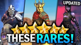 7 RARE CHAMPIONS You MUST LEVEL (New) - Raid: Shadow Legends Tier List