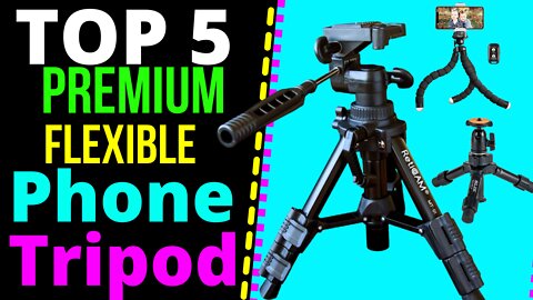 Top 5 Premium Flexible Phone Tripod with Wireless Remote for you