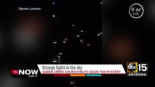 Strange lights in the Valley sky mystery solved