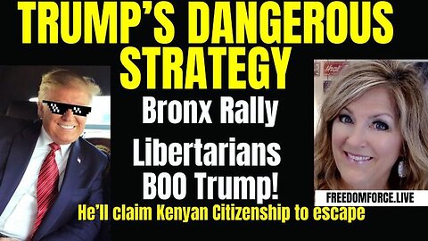 TRUMP'S DANGEROUS STRATEGY! LIVE WITH MELLY SUNDAY 11AM CST 5-26-24