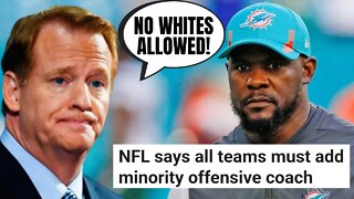 NFL Announces RACIST Hiring Policy | All Teams FORCED To Hire Minorities For This Coaching Position!