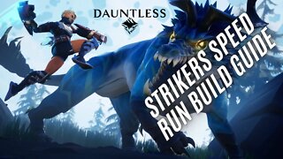 Dauntless Striker Build 2022 Shadow Fist V1