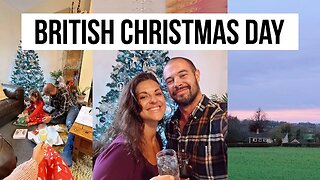 A British Christmas Day! | Eating Turkey & Crumpets for Christmas Dinner??