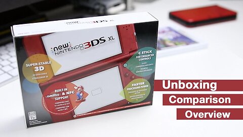 New Nintendo 3DS XL Unboxing, Overview, & Comparison to Old 3DS