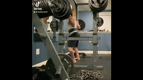 315lbs (143kg) squat PR