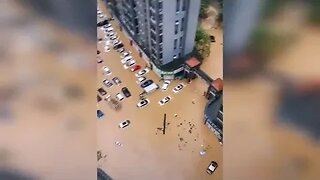 Apocalypse in Beijing. An extreme storm flooded the capital of China