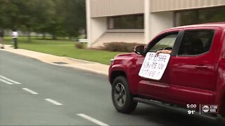 Pasco County teachers protest school reopening