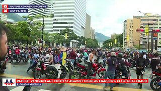 🇻🇪 Venezuela | Protest against narco-dictator Nicolás Maduro's Electoral Fraud (July 29, 2024)