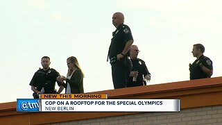 'Cop on a Rooftop' raises awareness for Special Olympics