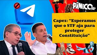 BLOQUEIO DO TELEGRAM NO BRASIL REPRESENTA CRISE JURÍDICA? CAPEZ E BLAT RESPONDEM