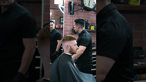 SKIN FADE ON RED HAIR BARBER TUTORIAL
