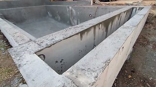 Pool Install Concrete Update