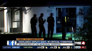 Highlands County deputy critically wounded by gunshot, suspect arrested