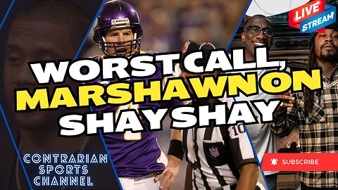 NFL's Worst Call Revisited, Marshawn Reacts, & Russell Wilson Debate!