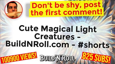 Cute Magical Light Creatures - BuildNRoll.com - #shorts