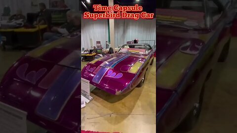 Time Capsule 1970 Plymouth Superbird Drag Car! NHRA Summer Nationals Winner! #shorts