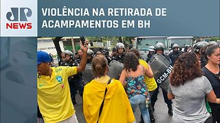 Manifestantes agridem jornalistas em Belo Horizonte, MG