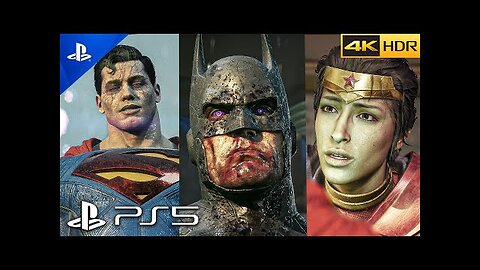 (PS5) Suicide Squad Kill the Justice League ALL DEATH SCENES | ULTRA Realistic Graphics