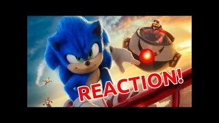 Sonic The Hedgehog 2 Movie Trailer REACTION!!!