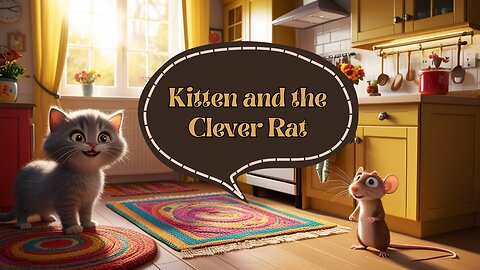 Story of Kitten and the Clever Rat