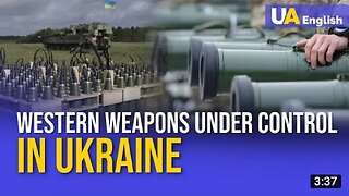 Ukraine and the U.S. Supervise Weapons Supplies to Ukraine