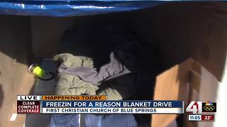 'Freezin' for a Reason' blanket drive this weekend
