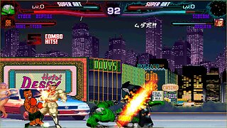 Mugen: Cyber Reptile/Mike Tyson vs Scream/Brocken