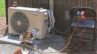 DIY Installation of Pioneer 9000BTU SEER 21.5 Mini Split A/C Heat Pump