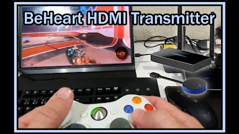 Beheart Wireless HDMI Transmitter and Receiver Kit Z1-RX For PC, TV, Gaming Console FULL REVIEW